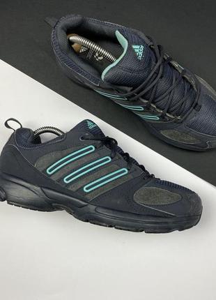 Кроссовки adidas adiprene original синие замша2 фото