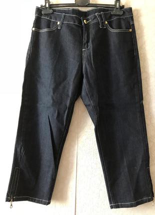 Нові джинсові бриджі2 фото