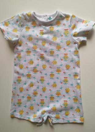 Летнее боди детское. удобное боди для ясельного возраста.