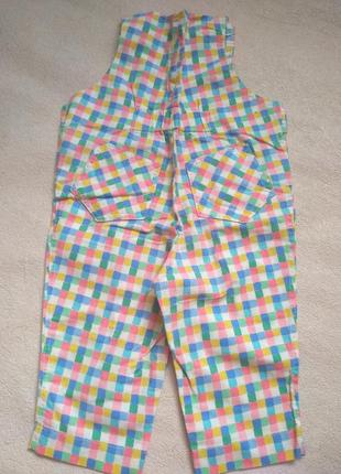 Комбинезон летний в клетку