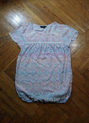 Футболка, блуза, орнамент светлая