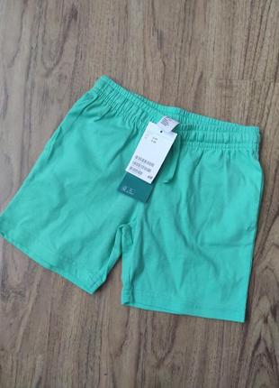 Дитячі шорти коттон фірма h&m