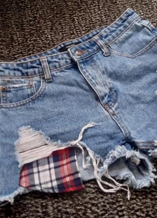 Джинсові шорти джинсовые шорты1 фото