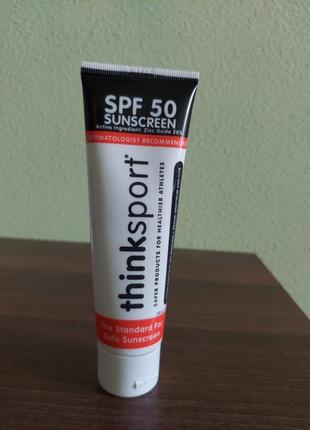 Thinksport - ​солнцезащитное средство для взрослых и детей от 6 месяцев spf 50+ 89 ml4 фото