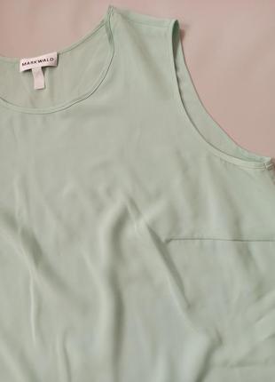 Бірюзова блуза mark wald2 фото