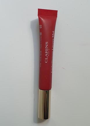 Кремовий матовий блиск для губ clarins velvet lip perfector2 фото