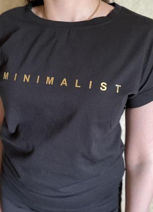 Футболка «minimalist»