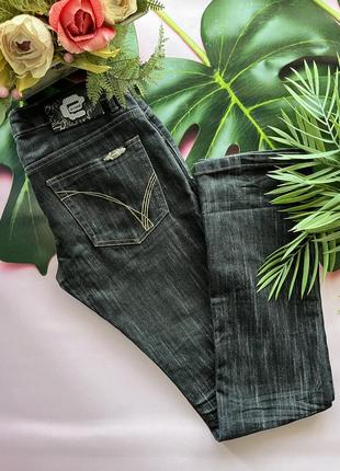 🏴чёрные прямые джинсы/чёрные джинсы с низкой посадкой/джинсовые брюки🏴10 фото