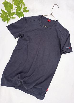 Базовая чёрная футболка ,48-52разм.,xl-2xl,esprit