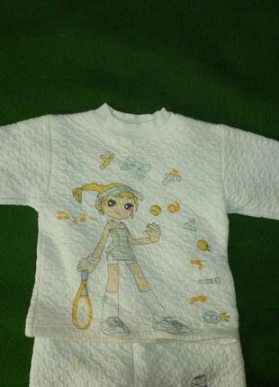 Пижама,костюм на 4-6 лет 2