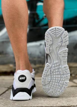 Чоловічі літні кросівки біли з чорним nike air barrage🆕 найк барадж8 фото