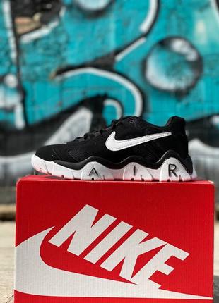 Чоловічі літні  чорно-білі кросівки  nike air barrage🆕 найк барадж5 фото