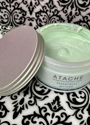 Atache green tea mask маска з зеленим чаєм