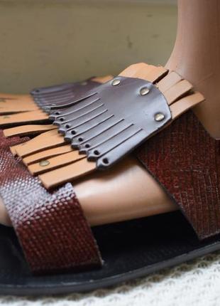Шкіряні італійські сандалі сандалі босоніжки parade italy р. 43 28 см