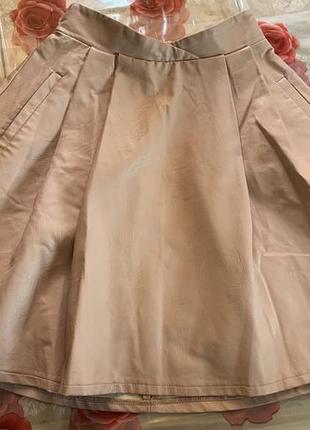 Спідниця еко шкіра