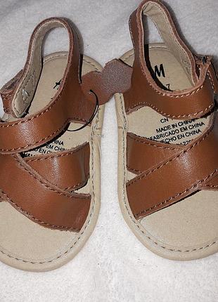 Босоножки/сандали/мокасины/h&m/оригинал/ пинетки