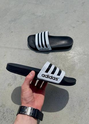 Тапочки adidas slides 'white'