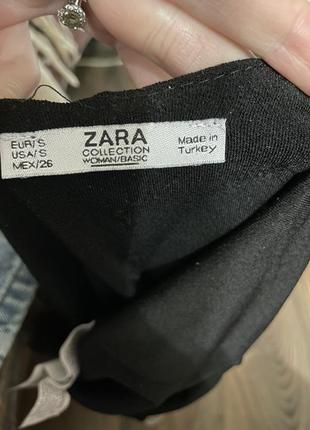 Чорний комбінезон від zara штани колоті6 фото