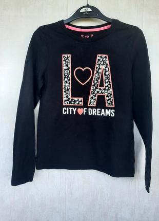 Реглан з принтом на дівчинку