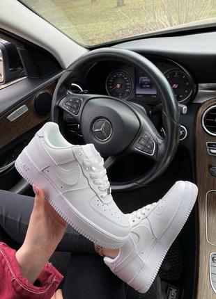 Nike air force white женские кроссовки найк аир форс белые