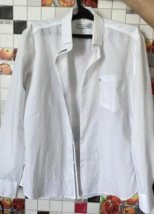 Біла сорочка чоловіча