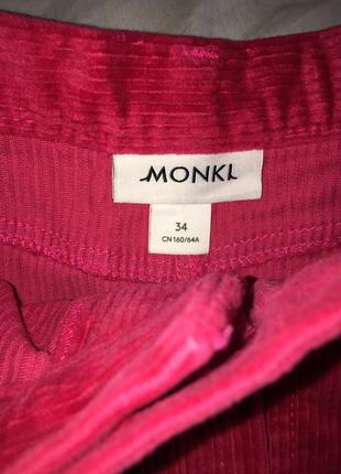Вельветова спідниця міні спідничка вельветовая юбка мини monki2 фото