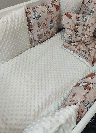 Набір в дитячу кроватку з бортиками2 фото