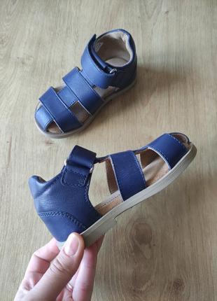 Детские кожаные сандалии босоножки  impidimpi, германия, р.222 фото