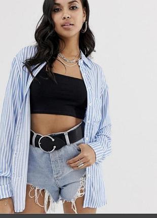 Сорочка в смужку asos