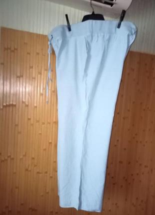 Батал! натуральні літні брюки, 58-60 розмірі 22 євро, capsule2 фото