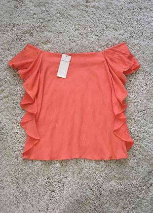 Стильна блузка / блуза / кофта з відкритими плечима "m&s" per una2 фото