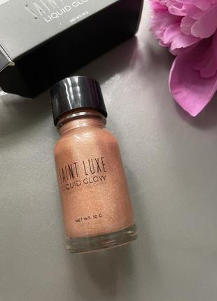 Рідкий хайлайтер saint luxe liquid glow rose gold1 фото