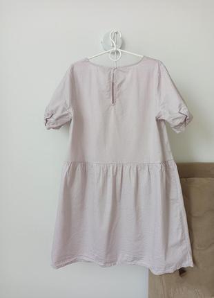 Текстурна сукня з рукавом-ліхтариком4 фото