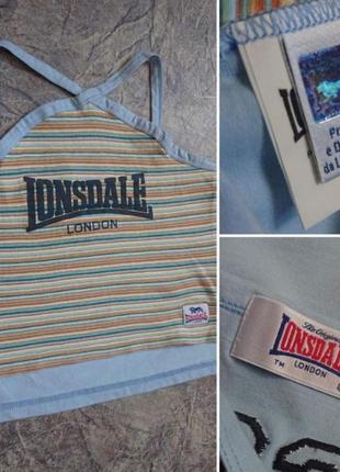 Фирменная майка топ lonsdale оригинал !