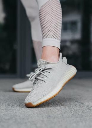 Adidas yeezy boost 350 v2 sesame женские кроссовки адидас ези буст6 фото