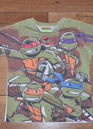 Футболка літня хлопчику primark черепашки ніндзя на 1-2 роки, 80-92 см