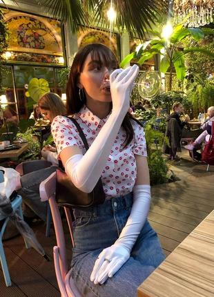 Атласні рукавички атласні атлас білі білі оперні довгі довгі високі до ліктя тканинні тряпочних вінтаж вінтажні вінтаж вінтажні ретро рукавички