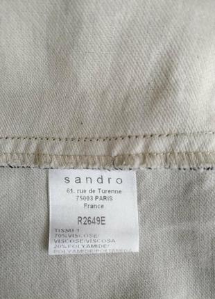 Платье бандо,элитного французского бренда,sandro paris,оригинал.7 фото