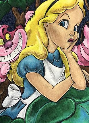 Джинсовая куртка алиса в стране чудес 7