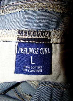 Оригинальный джинсовый комбинезон feelings girl (р.l)7 фото