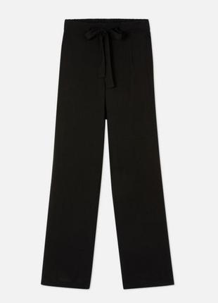 Брюки палаццо, прямие брюки zara wide leg, джинси h&m bershka прямие, джинси zara mango палаццо5 фото