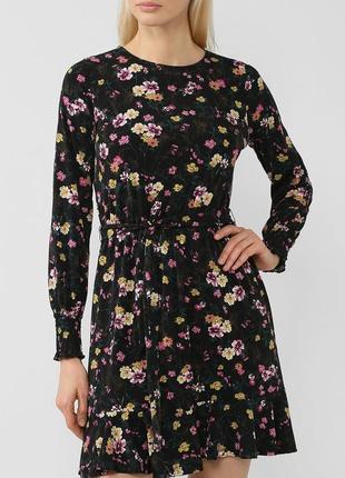 Плаття із віскози в квітковий принт