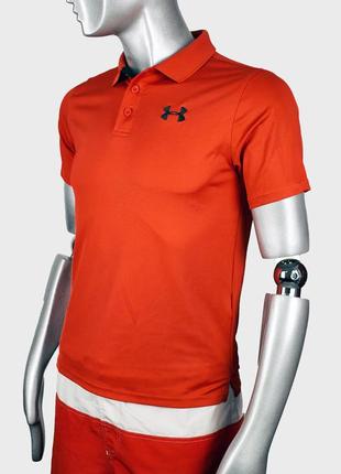 Under armour поло спортивное яркое мужское поло (оригинал)