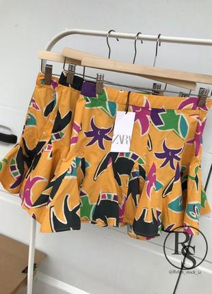 Спідниця Zara шорти спідниця шорті 🧡