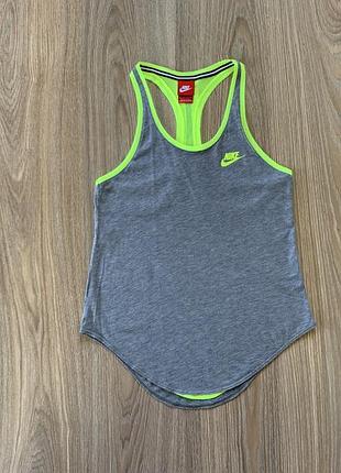 Женская спортивная хлопковая майка nike