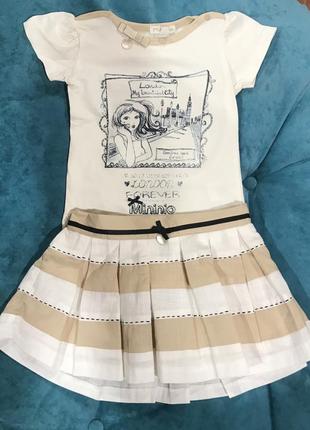 Футболка mininio на девочку.