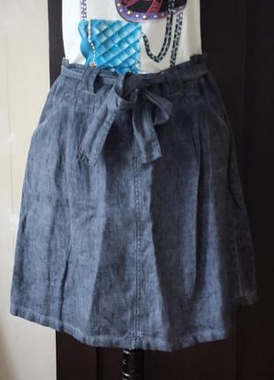 Юбка street..лен 100% р м/l ц 249 гр 👌
