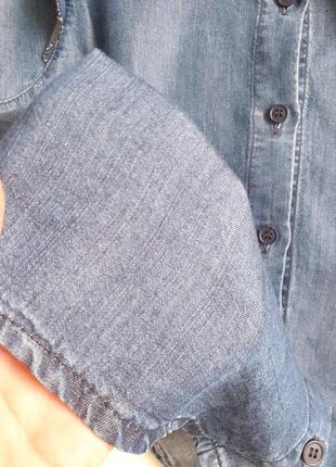 Легкая натуральная блузка под джинс8 фото