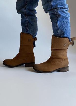 Зимові шкіряні чоботи з овчиною ugg, 40р, оригінал, нові9 фото