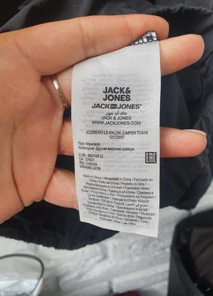 Вітровка jack&jones чорна2 фото